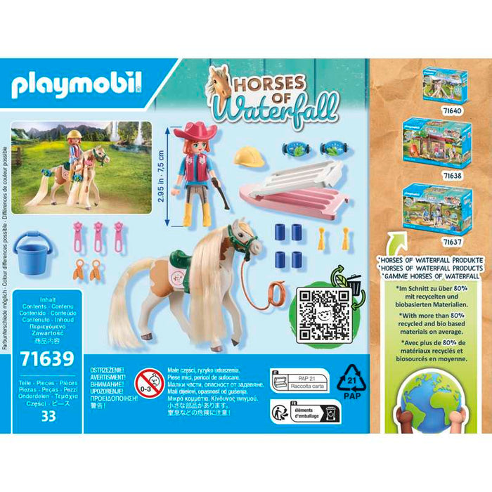 Playmobil 71639 Ellie & Pferd mit Kreppeisen