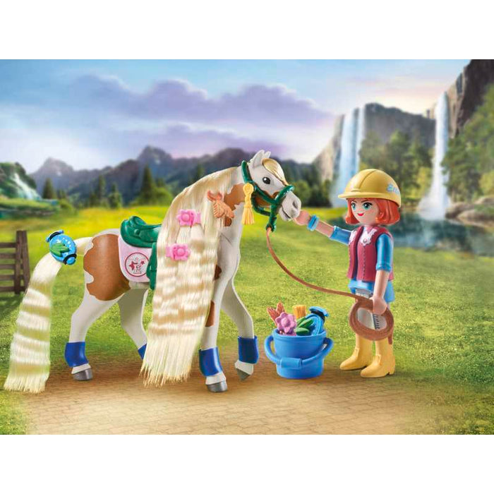 Playmobil 71639 Ellie & Pferd mit Kreppeisen