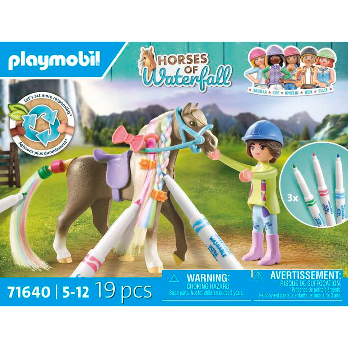 Playmobil 71640 Kreativset mit Pferd und Stiften