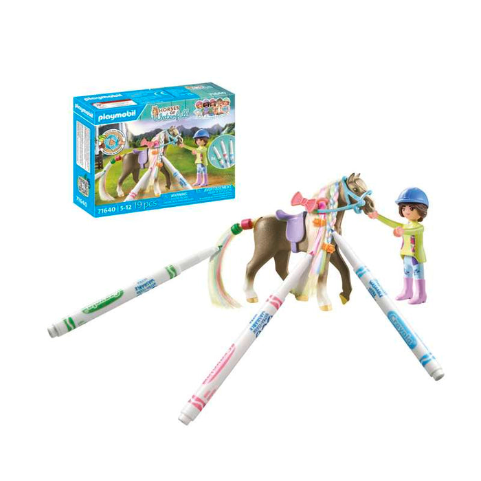 Playmobil 71640 Kreativset mit Pferd und Stiften