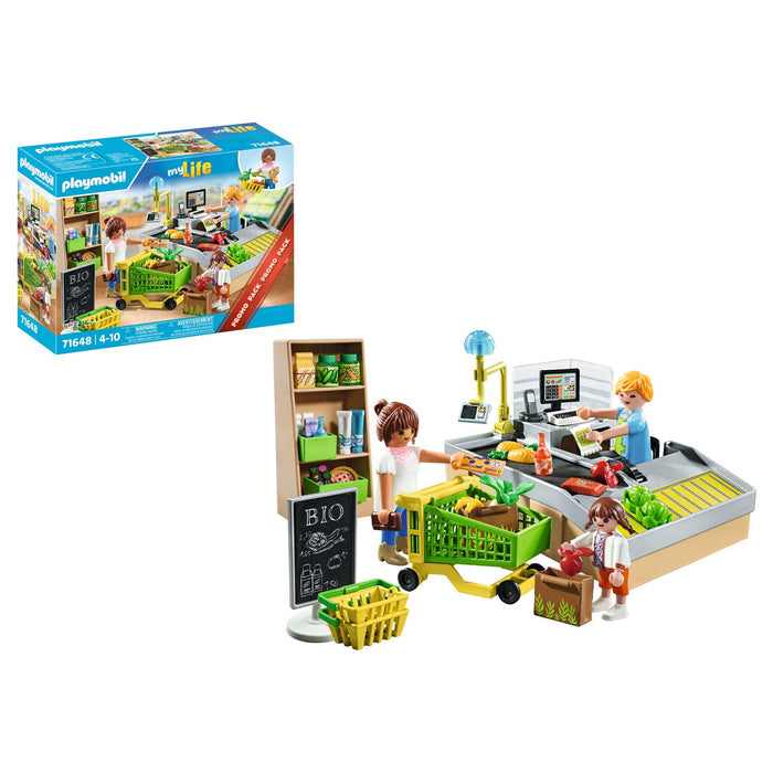 Playmobil 71648 Bio-Supermarkt