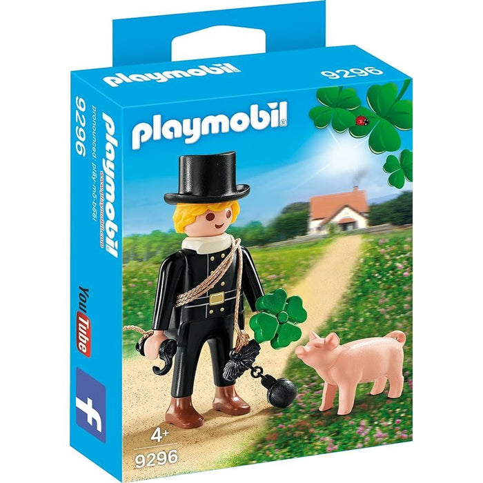 Playmobil 9296 - Schornsteinfeger mit Glücksschweinchen