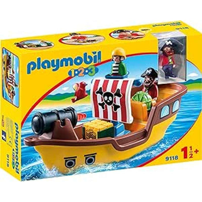 Playmobil 9118 1.2.3. Piratenschiff