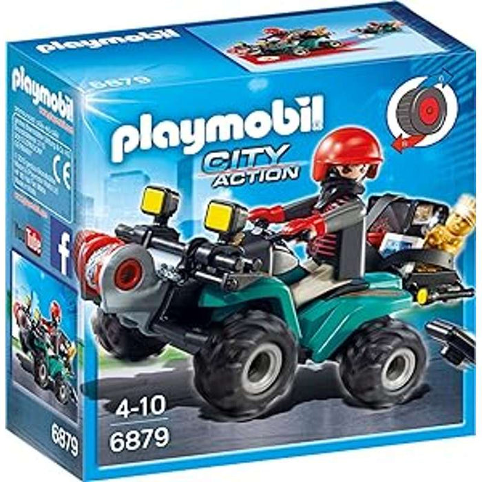 Playmobil 6879 Ganoven-Quad mit Seilwinde