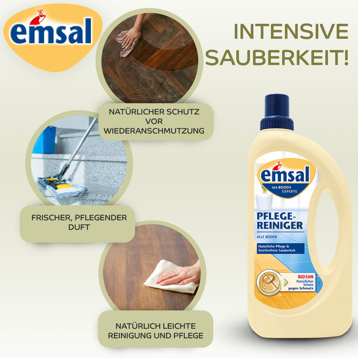 Emsal Bodenpflege Reiniger 1L – Ihr zuverlässiger Partner für strahlend saubere Böden!