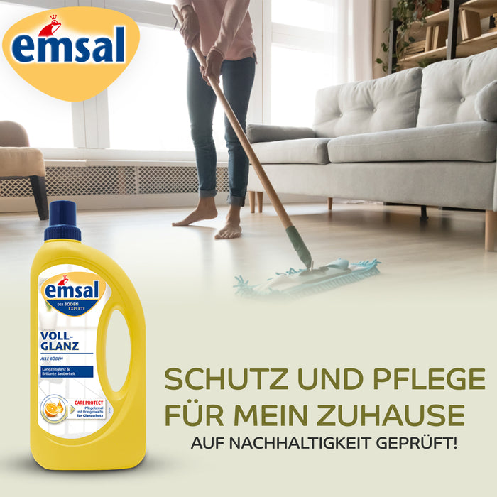 Emsal Bodenglanzpflege 1L – die ultimative Lösung für strahlend glänzende Böden!