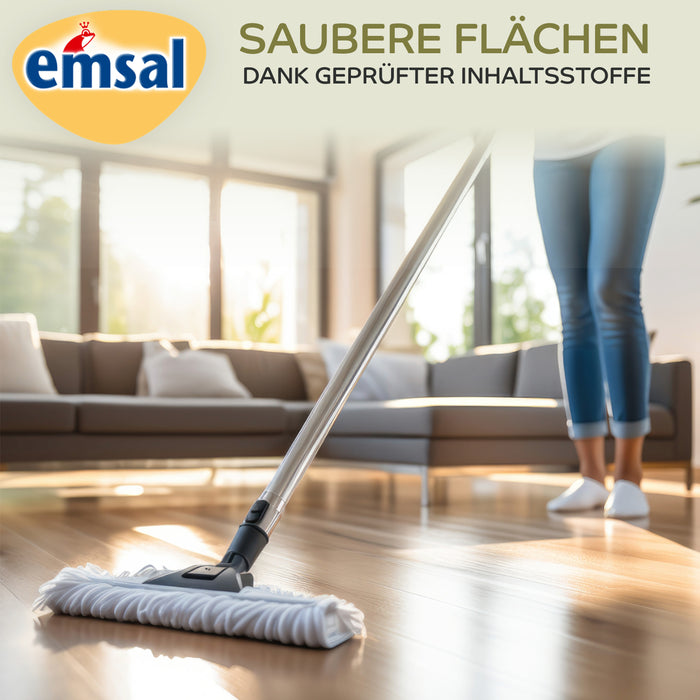 Emsal Laminat 1L – Der ideale Pflegepartner für strahlend sauberes und glänzendes Laminat!