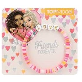 TOPModel Armband bunt Botschaft BEST FRIENDS