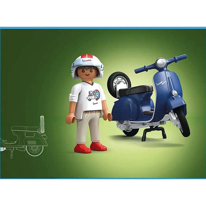 Playmobil 71622 1969 Vespa 150 Sprint Veloce, Blau