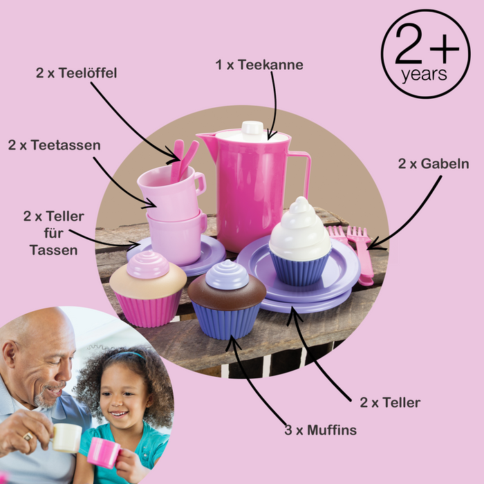 Dantoy My Little Princess Kaffee-Dessertset im Netz 20 Teile