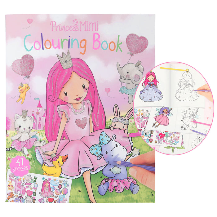 Princess Mimi coloring book