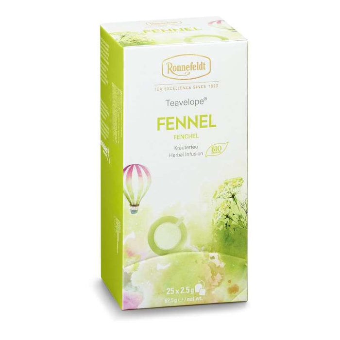Teavelope Fennel (Fenchel) BIO * Kräutertee 25 Teebeutel