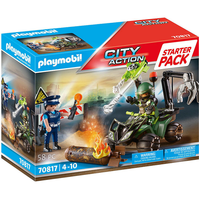 Playmobil 70817 Starter Pack Police: Danger Training