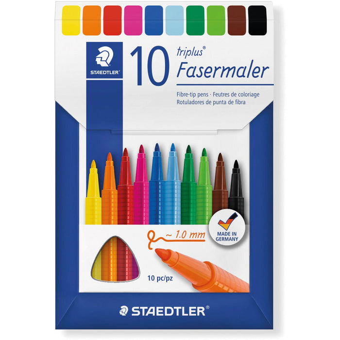 Staedtler Fasermaler triplus color 10St Etui