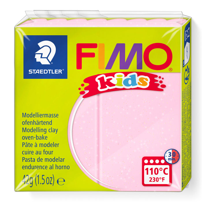 Staedtler Mod.masse Fimo 키즈 펄빛 핑크