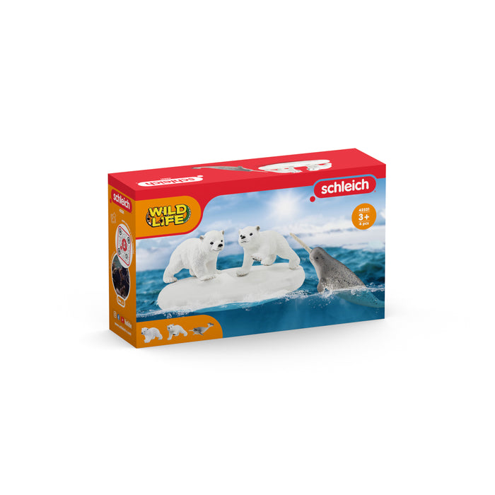 Schleich 42531 Eisbären-Rutschpartie