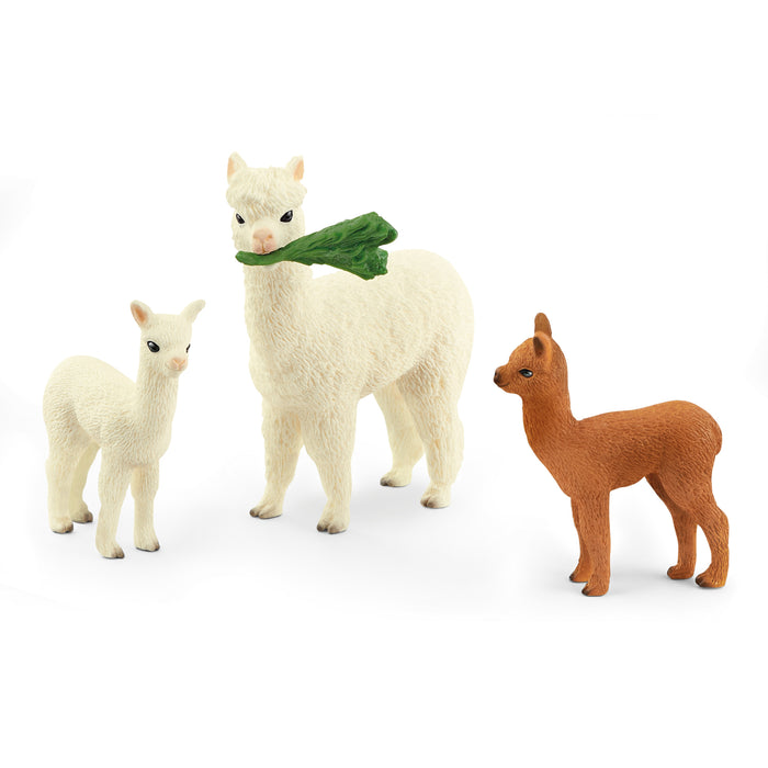 Schleich 42544 Alpaca family