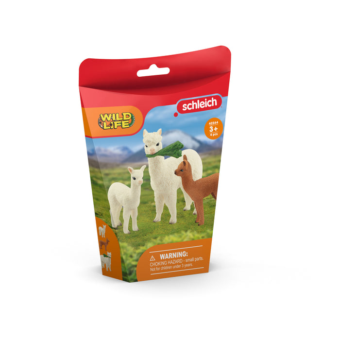 Schleich 42544 Alpaca family