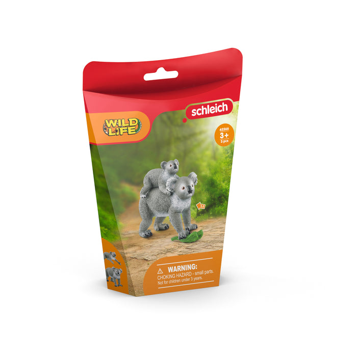 Schleich 42566 Koala mother with baby