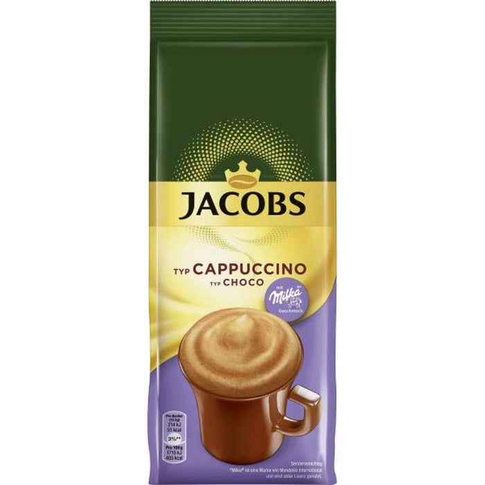 JACOBS MILKA CAPPUCCINO CHOCO 리필백 500g