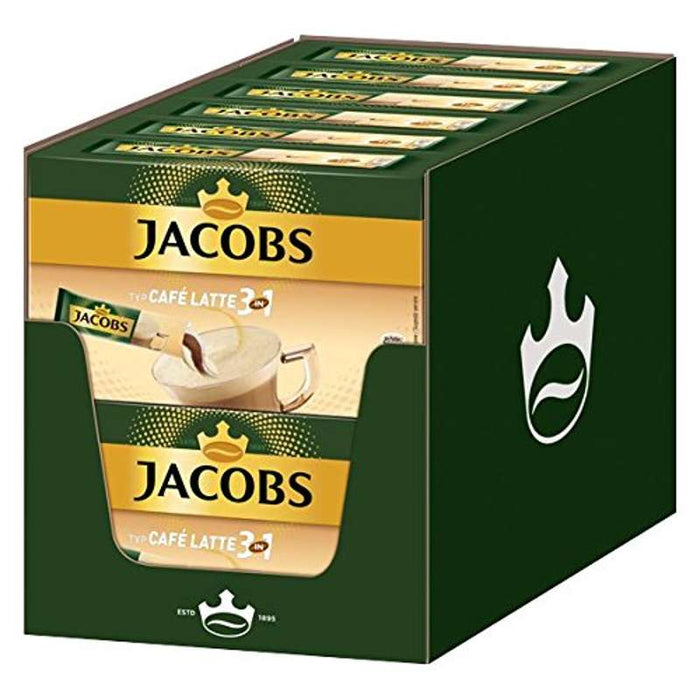 Jacobs CAFE LATTE 3IN1 x 12 Packungen