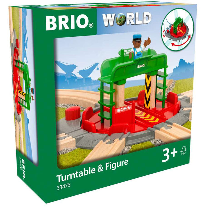 BRIO 63347600 Locomotive turntable with control bridge