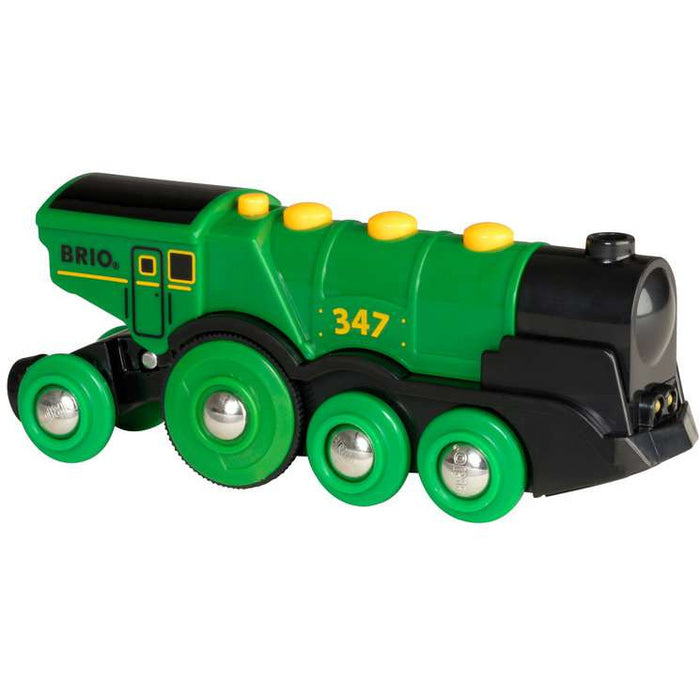 BRIO 63359300 Green Gustav battery locomotive