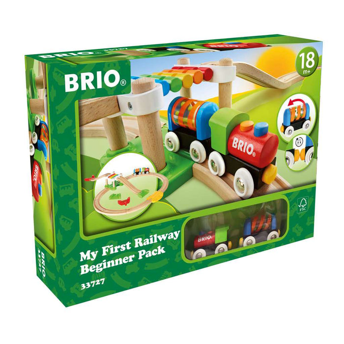 BRIO 63372700 My first BRIO train game set