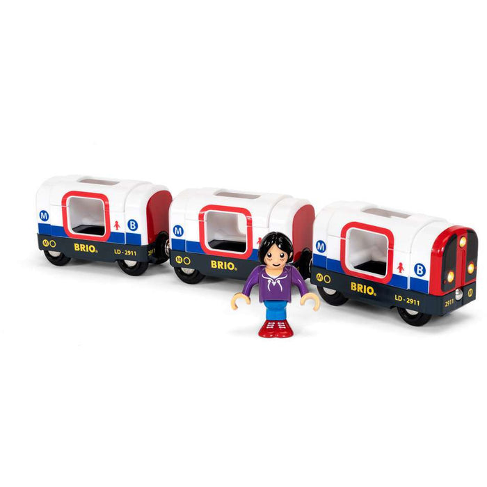 BRIO 63386700 Métro avec lumières et sons