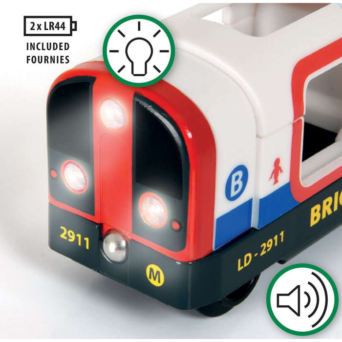 BRIO 63386700 Subway with lights and sounds