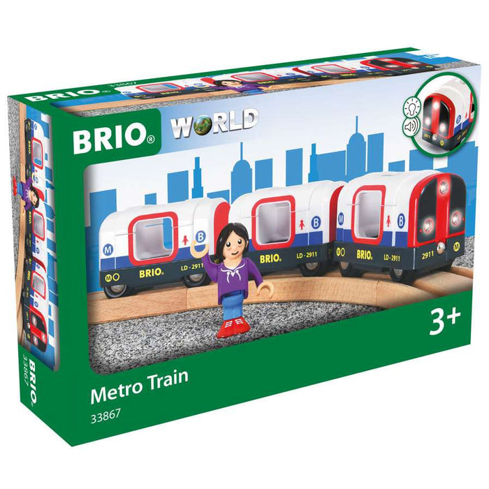 BRIO 63386700 U-Bahn mit Licht und Sound