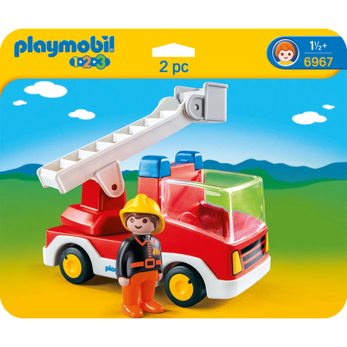 Playmobil 6967 fire engine ladder vehicle