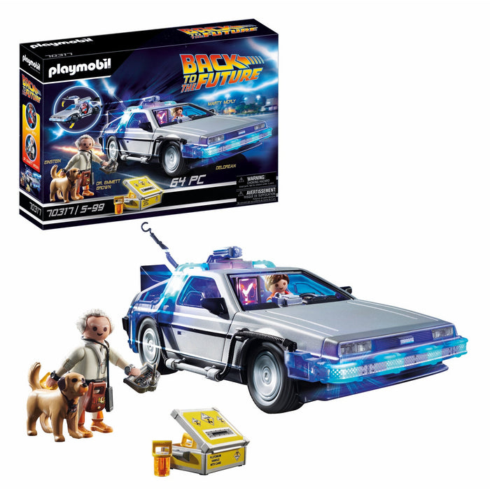 Playmobil® - Back to the future delorean - 70317 - Playmobil® Back to the  Future - Mini véhicules et circuits - Jeux d'imagination