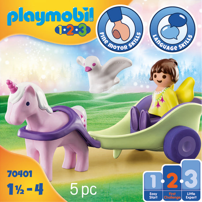 Playmobil 70401 Calèche Licorne avec Fée —