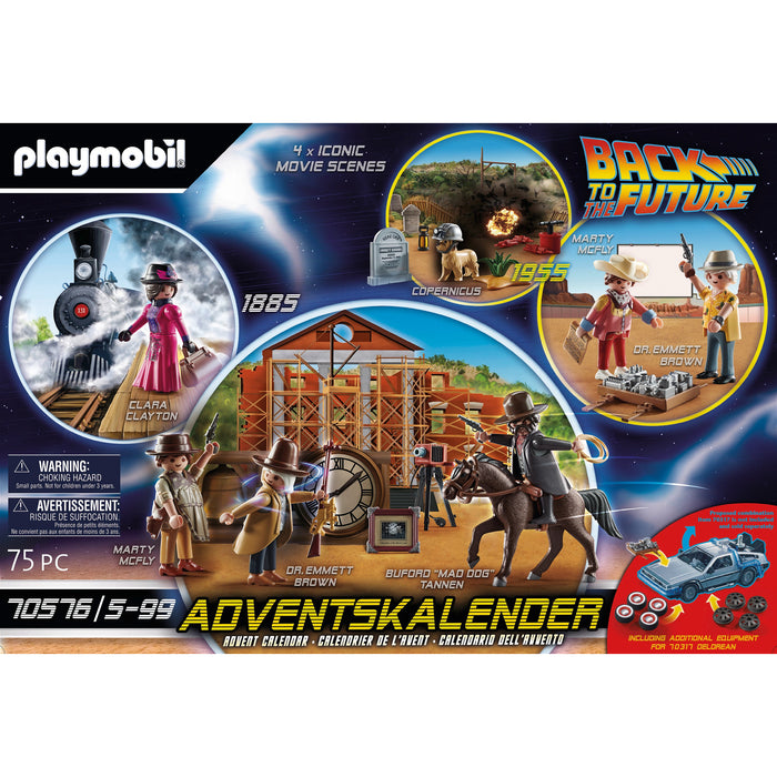 Playmobil 70576 Advent Calendar "Back to the Future Part III"