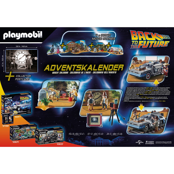 Playmobil 70576 Advent Calendar Back to the Future Part III —