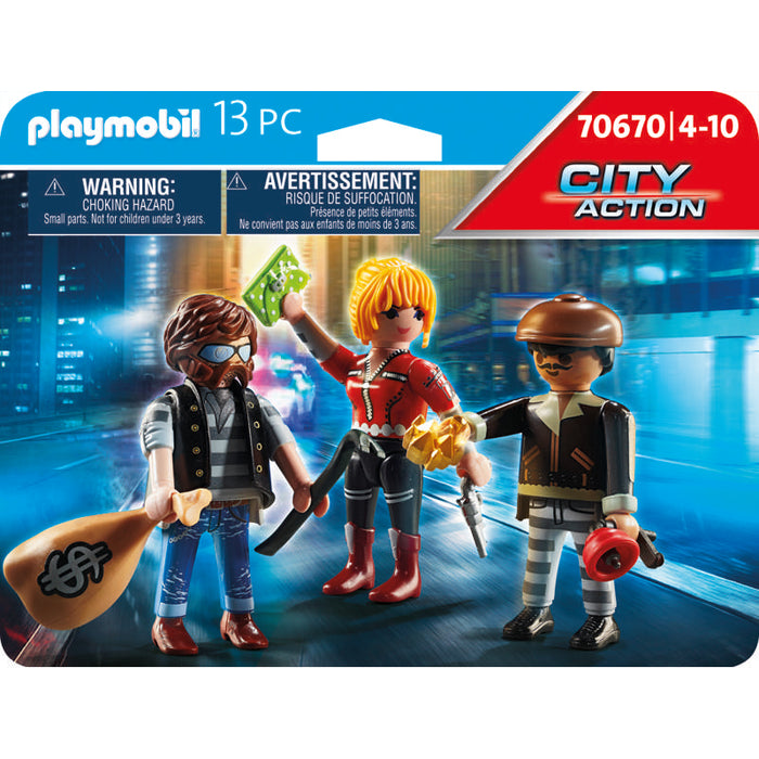 Playmobil 70670 Figure Set Crooks