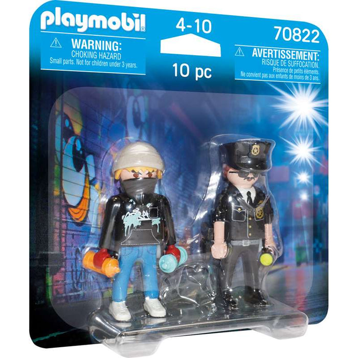 Playmobil 70822 DuoPack Policeman and Sprayer