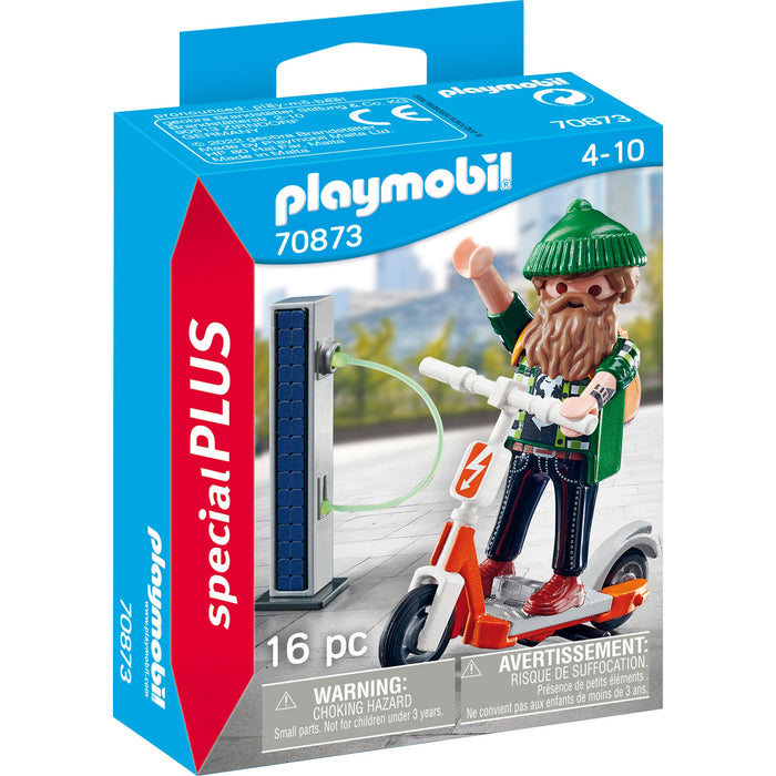 Playmobil 70873 Hipster mit E-Roller