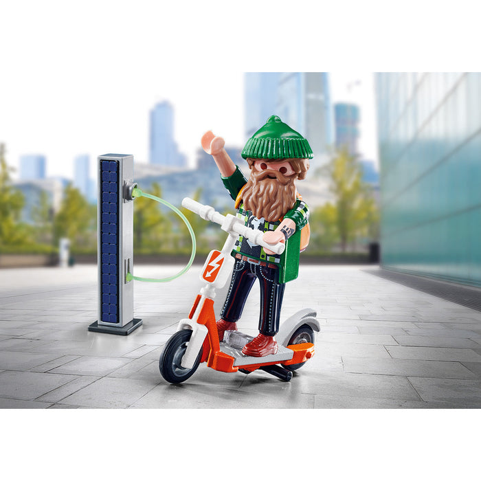 Playmobil 70873 Hipster mit E-Roller