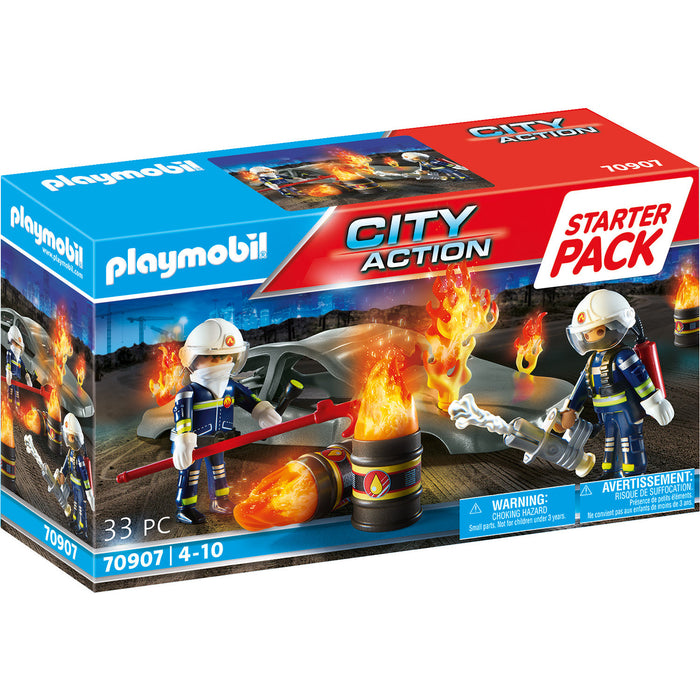 Playmobil 70907 Starter Pack Fire Brigade Exercise