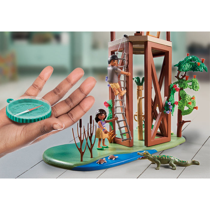 Playmobil 71008 Wiltopia - Research Tower with Compass
