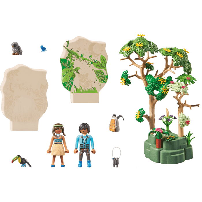 Playmobil 71009 Wiltopia - Nachtlicht Regenwald