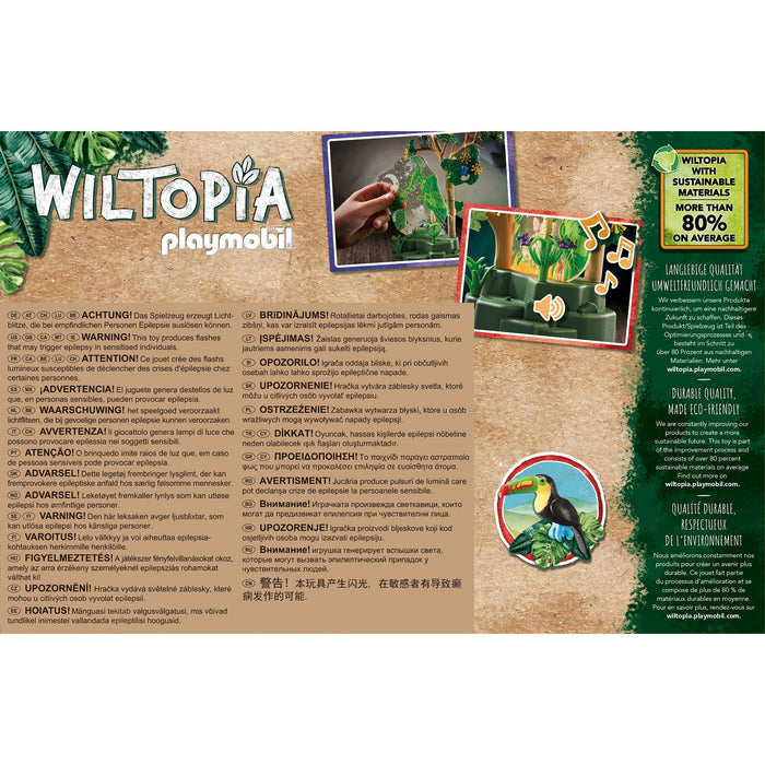 Playmobil 71009 Wiltopia - Veilleuse Forêt Tropicale