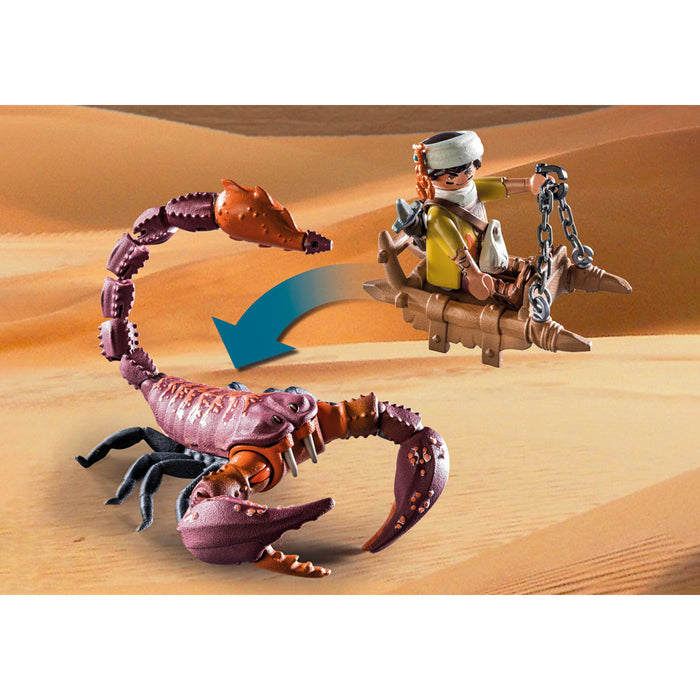 Playmobil 71024 sal'ahari sands - base avec scorpion géant