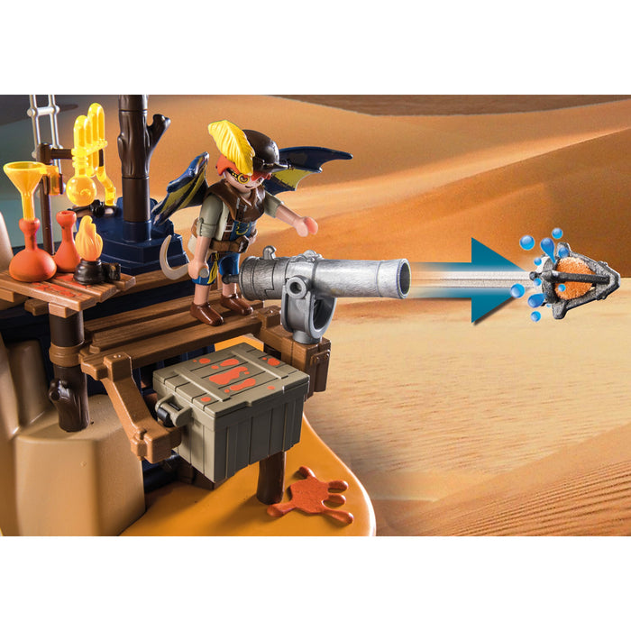 Playmobil 71024 sal'ahari sands - base avec scorpion géant