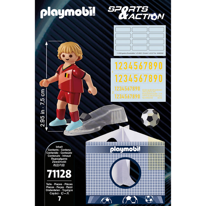 Playmobil 71128 Fußballspieler Belgien