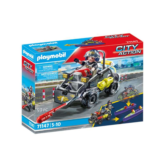 Playmobil 71147 SWAT-Multi-Terrain-Quad