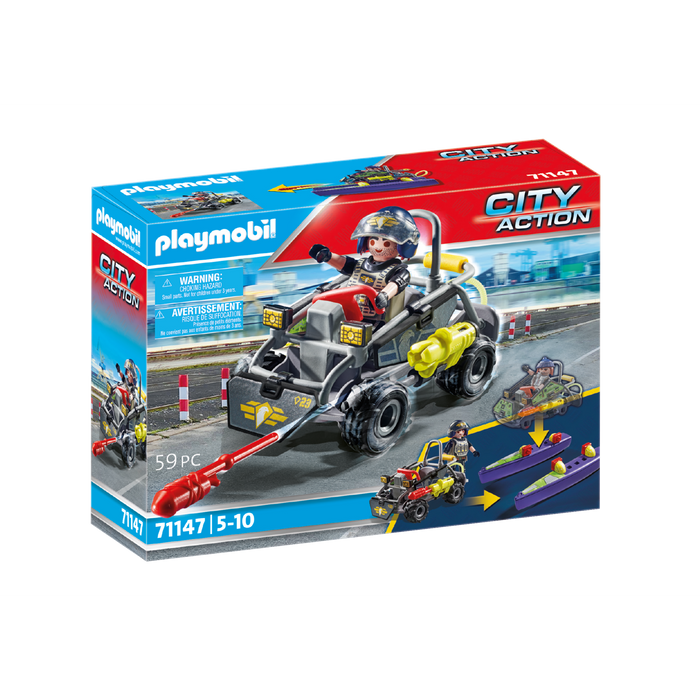 Playmobil 71147 SWAT-Multi-Terrain-Quad