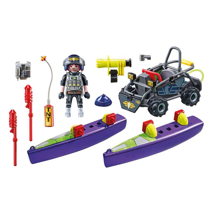 Playmobil 71147 SWAT-Multi-Terrain-Quad